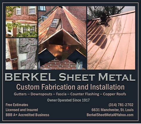 berkel sheet metal|BERKEL SHEET METAL COMPANY .